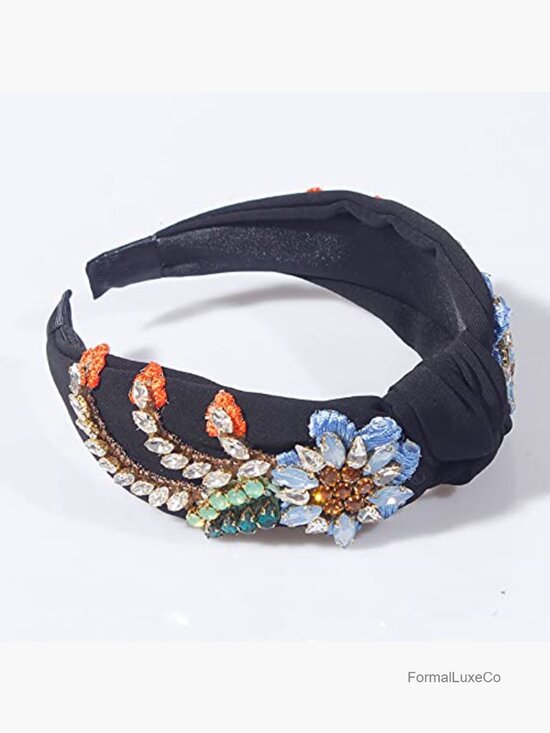 Exquisite Crystal Rhinestone Headband Baroque Hair Hoop Women Fashion Accessory